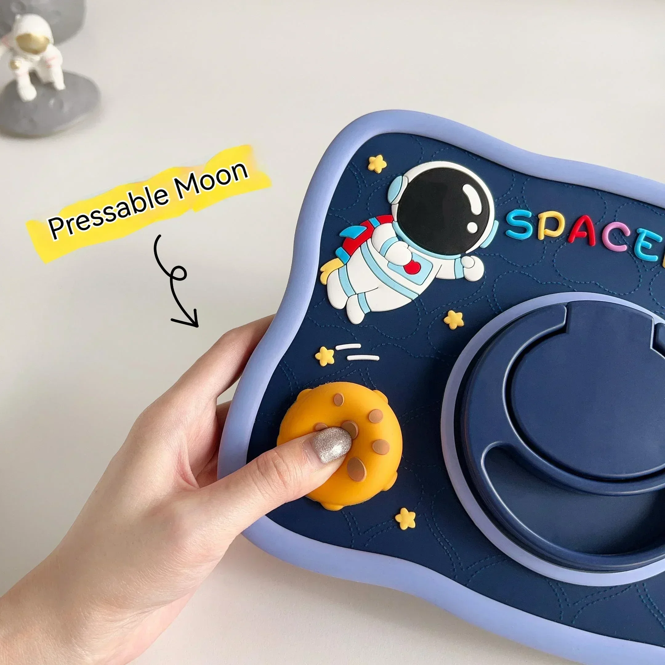 Juste de tablette mignonne avec support rotatif pour enfants, étui pour iPad 10e génération, iPad 9e, 8e, 7e, 10.2, Air 5, 4, 10.9, Mini 6, 5, 4, 3, 2, 1, 9.7