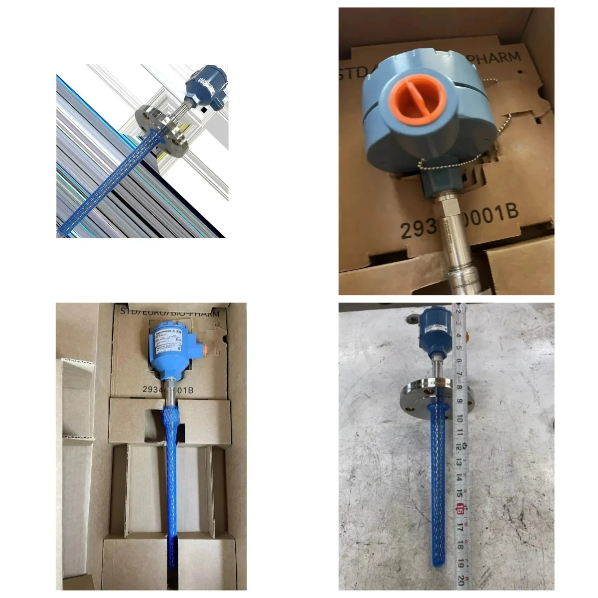 Sensor de Temperatura Rosemount 214C 2026, Transmisor de Temperatura 248, Termómetro 114C - 100% OEM/ODM, Acero Inoxidable