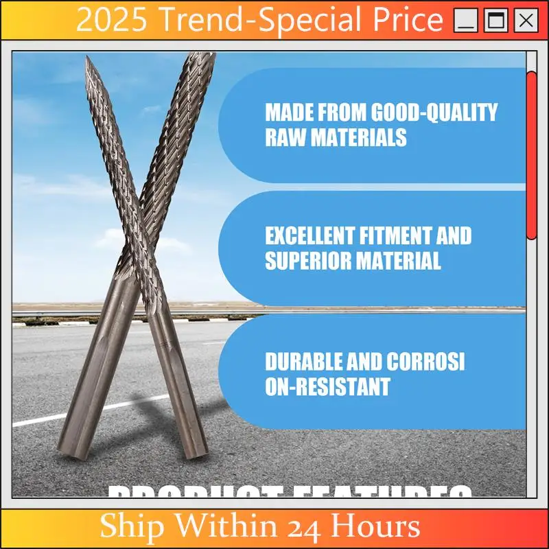 

Новые 2 шт. сверла для ремонта шин 4,5/6 мм, твердосплавные фрезы для шин, патчи для шин, фрезы, резак для проволоки, развертка, дрель