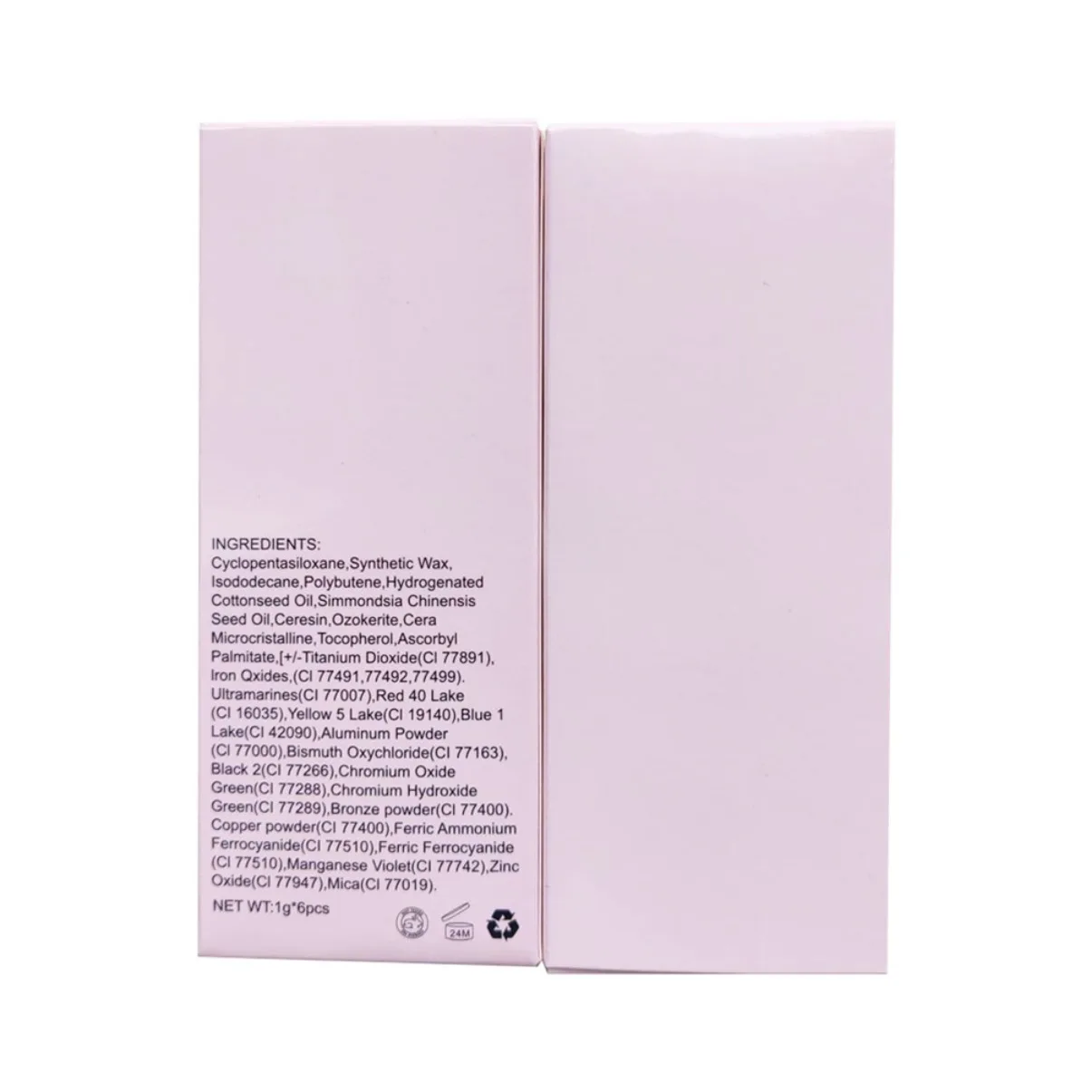 Logo personalizzato Vegan 6 pezzi Matita per labbra Matita per labbra professionale Penna per labbra e tazza antiaderente per labbra opache Set di rossetti nudi Trucco