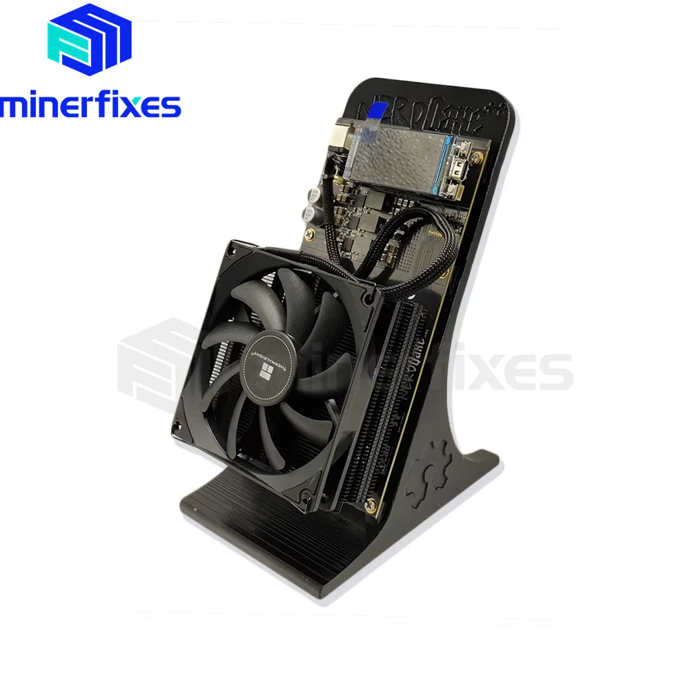 جهاز تعدين بيتكوين الأصلي BTC BCH BSV، DGB NerdQaxe 4.8TH/s Solo Miner BTC SHA-256 آلة تعدين 120 وات PSU 180 ضمان #4