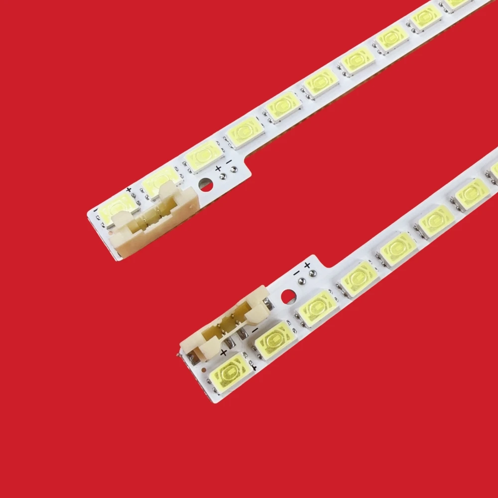 2 uds tira de LED 72leds para 46 ''2011SVS46-FHD-5K6K derecha + izquierda JVG4-460SMB-R1 BN64-01644A UE46D5000 UE46D6000 UN46D6000