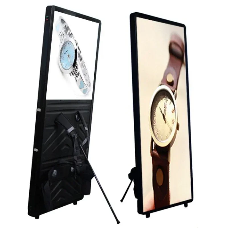 2020 people walking mobile LED backpack digital billboards outdoor second-hand LED billboards small video display.