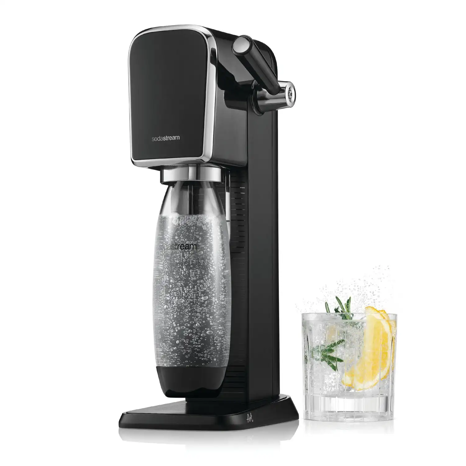 SodaStream Art Sparkling Water Maker - Black Soda Fountain Machine .USA.NEW