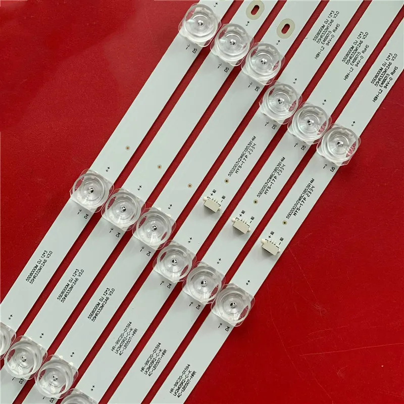 Paski LED 12 lamp 4C-LB550T-HRR 55HR332M12A6 V3.0 55D8000M DJ 12*3 dla L55M5-EC L55M5-ES 55PFL6775/F8 55D2003V2W12C1B103914M