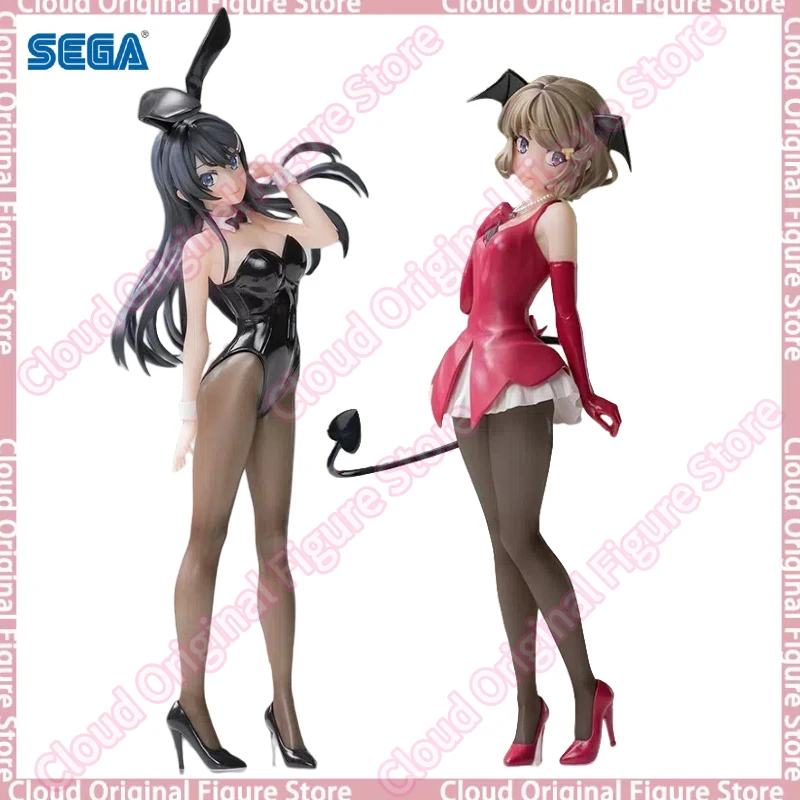 

In Stock 100% Original SEGA Youth Pig Head Youth Series Anime Figures Koga Tomoe Sakurajima Mai Bunny Girl Model Dolls Toys