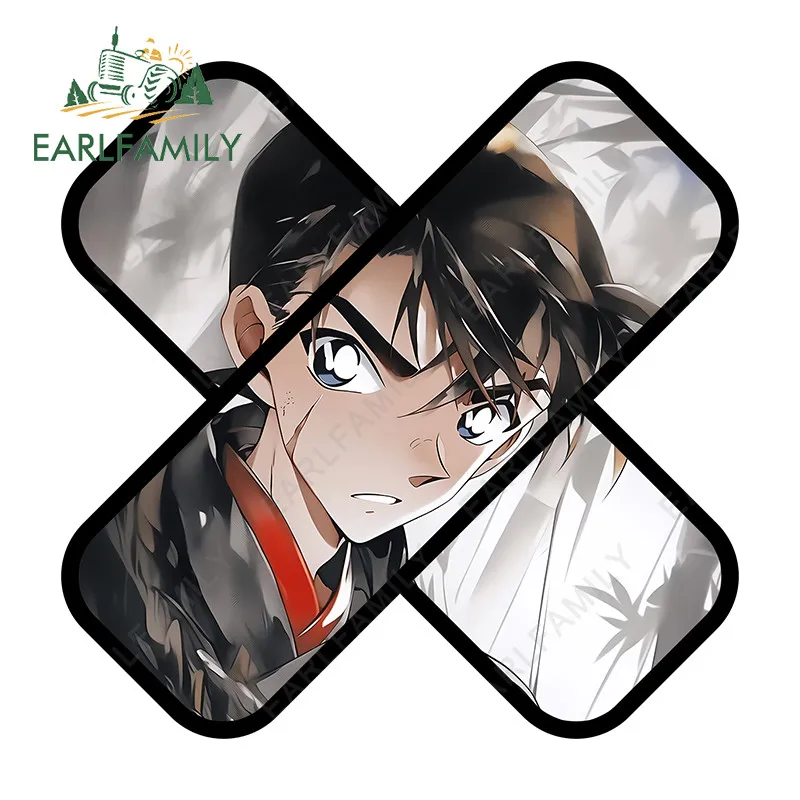 EARLFAMILY Verband Anime Auto Aufkleber Kreative Wasserdichte Motorrad Gepäck Surfbrett Vinyl Aufkleber Okklusion Scratch Auto Label