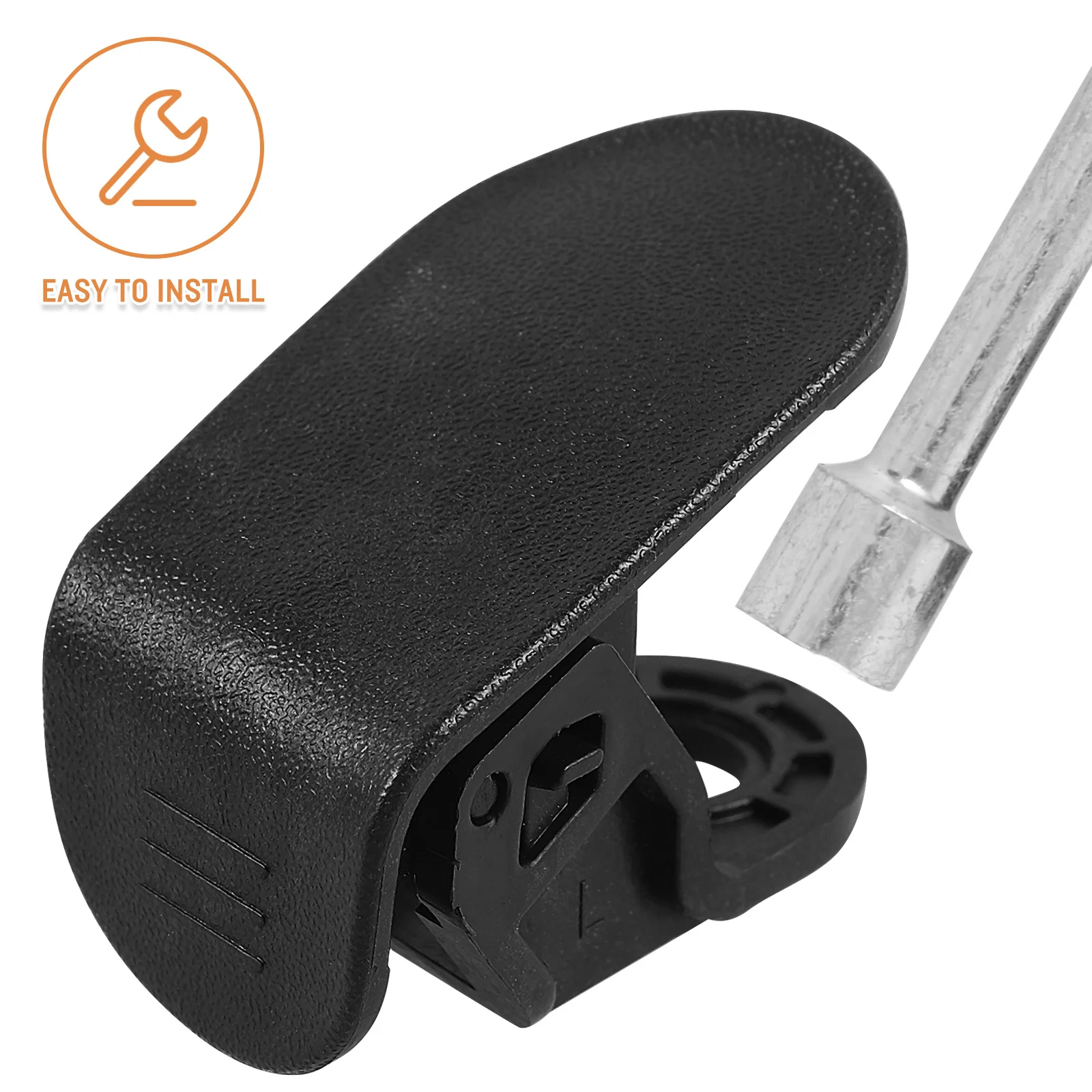 

1Pair Vehicle Trunk Hooks Practical Storage Solution Sleek Design Easy Mounting Accessory Front Trunk Hooks Car Supplies