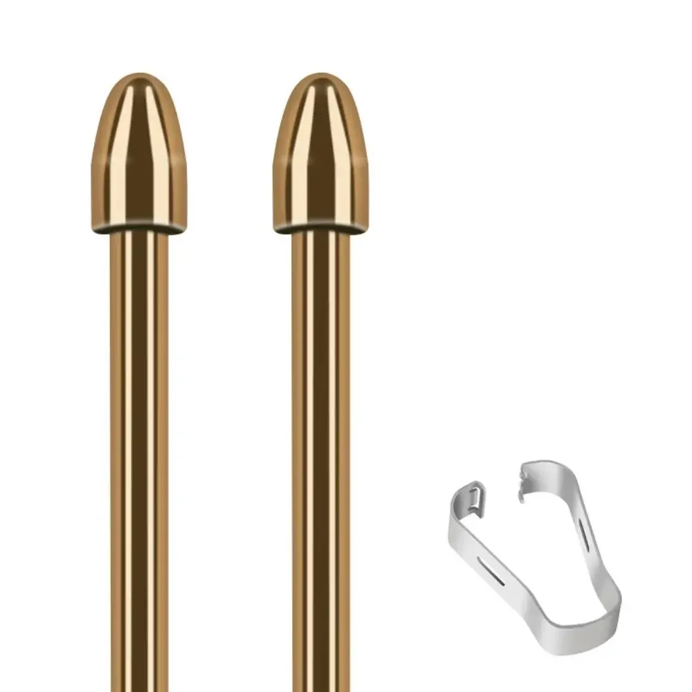 Puntas de bolígrafo de aleación de titanio, repuesto de presión 4096 con pinzas, accesorios de repuesto para Notável 2/BOOX/iReader/Lamy AL-Star