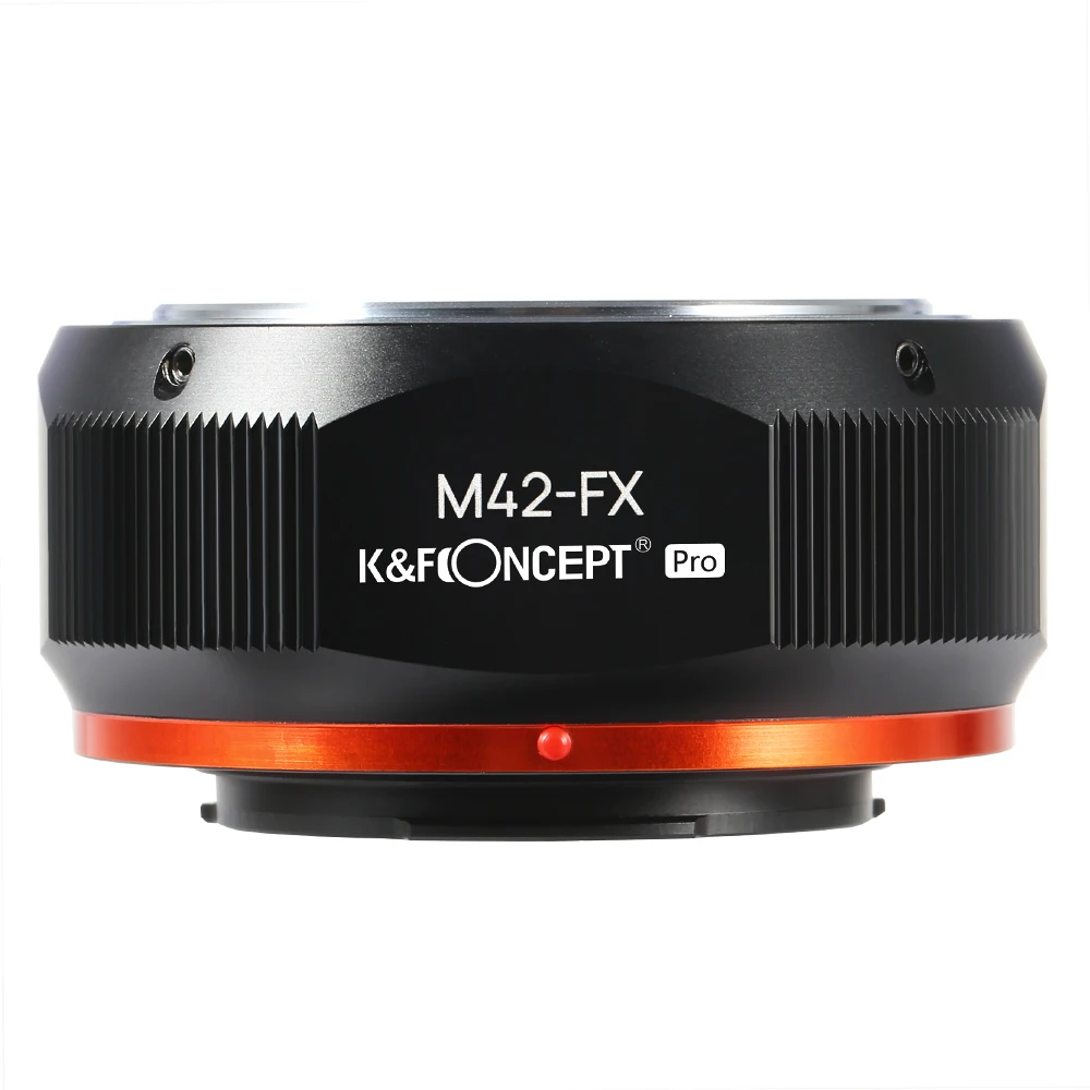 K&F Concept M42 to FX Pro Lens Adapter M42 Lens to Fujifilm X-Pro3 X-Pro2 X-T5 X-T4 X-T2 X-E4 XT100 XH2S XS10 XS20 X100V X-T30II