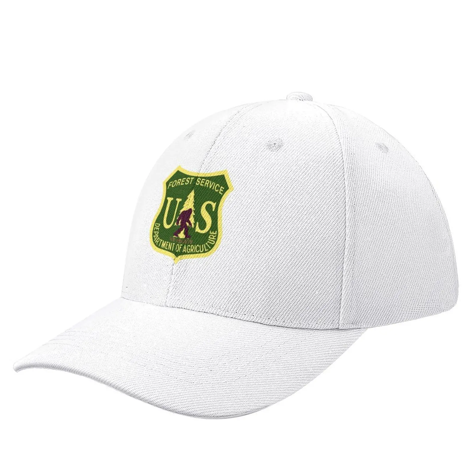 Forest Service Bigfoot Logo Baseball Cap Golf Wear fishing hat Girl Men's