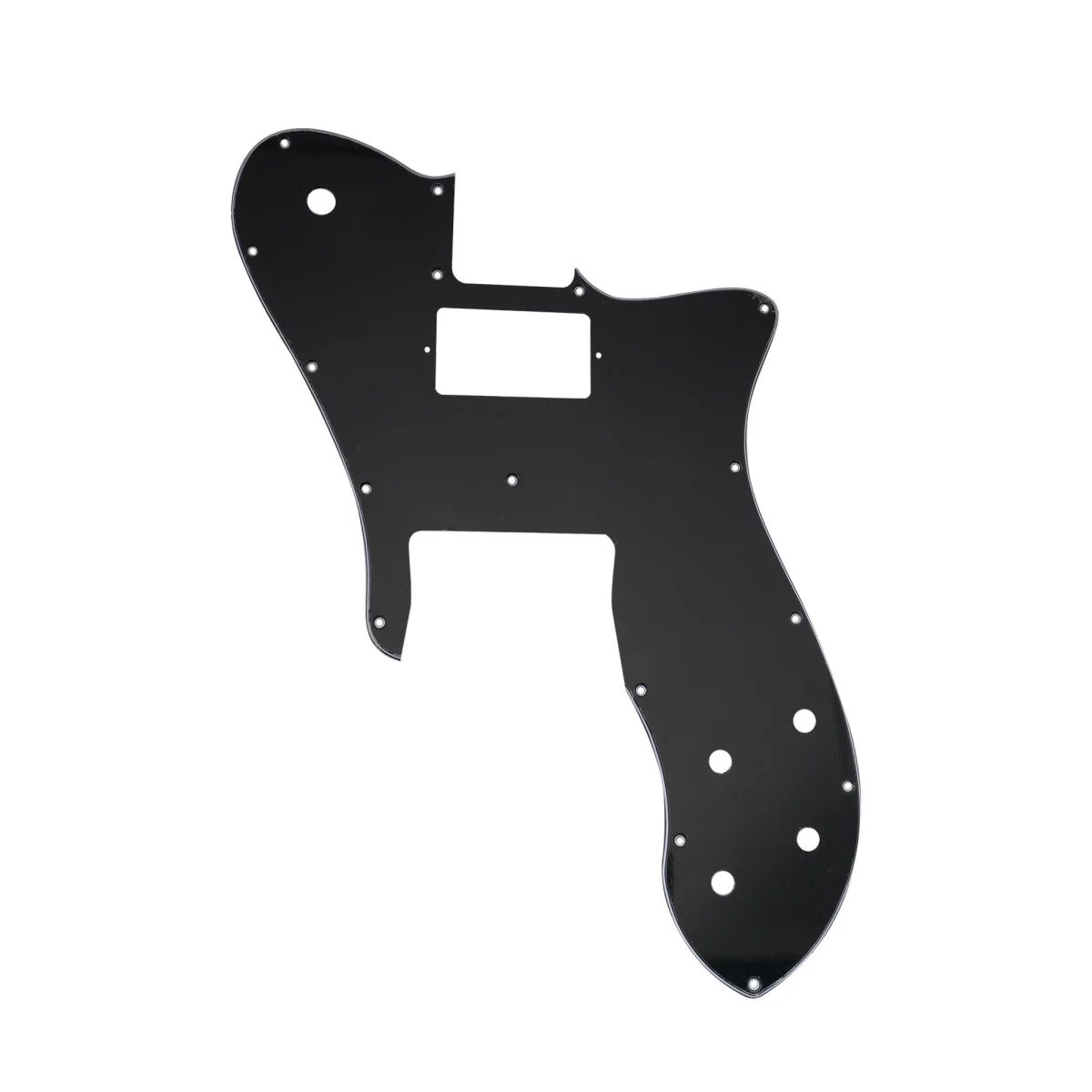 Musiclily Pro 16 Holes Single H Guitar Pickguard For USA/Mexico Fender 72 TL Custom Style Electric Guitar