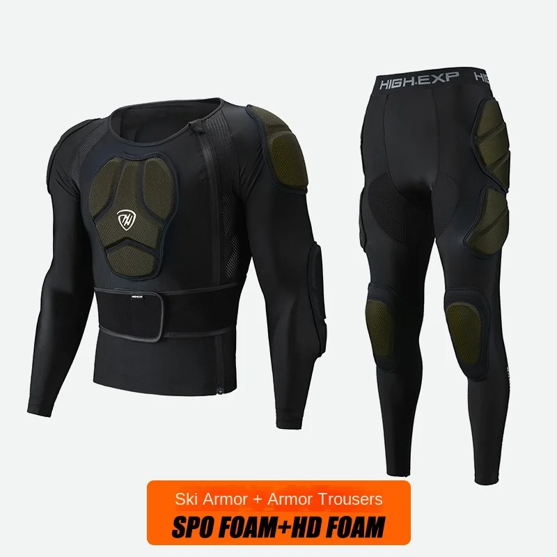 Ski Sports Multifunctional Breathable Body Protective Gear Anti-Impact Shock-Absorbing Top Skiing Cycling Unisex Inner-Wear