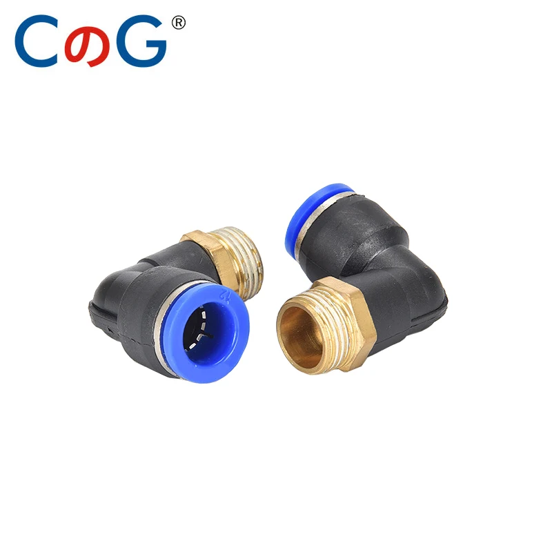 CG Pneumatic Air Connector Fitting PL 4mm 6mm 8mm Thread 1/8