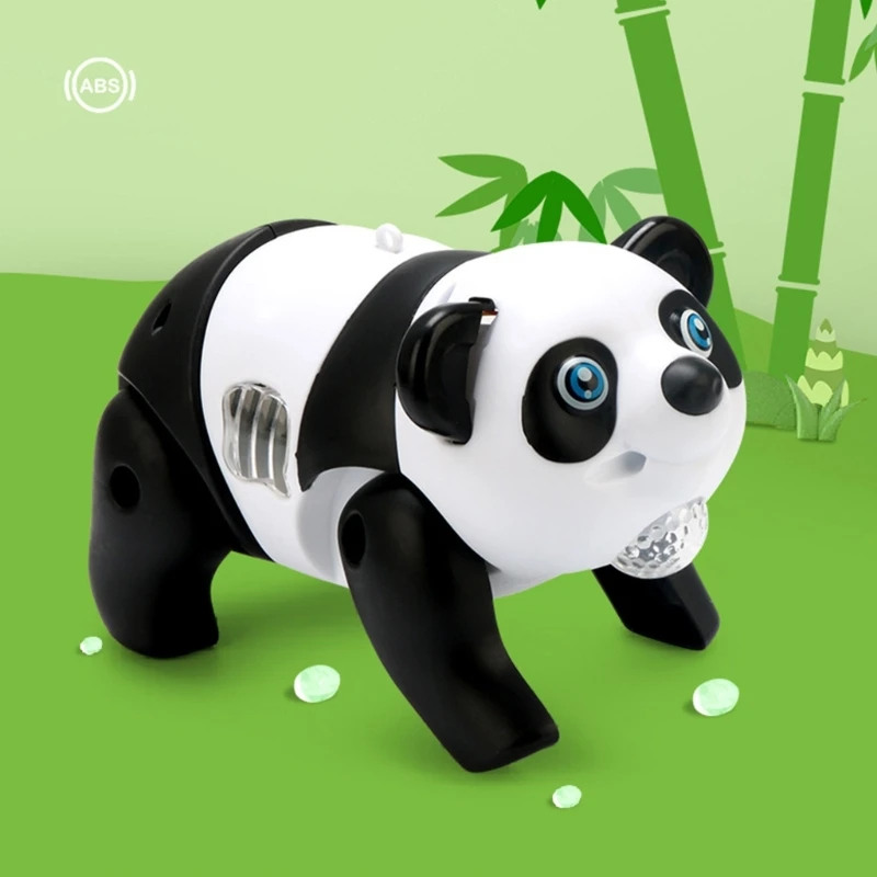 Panda Sculptures Kid Friendly Styliish Toy Encouraging Wildlife Appreciation