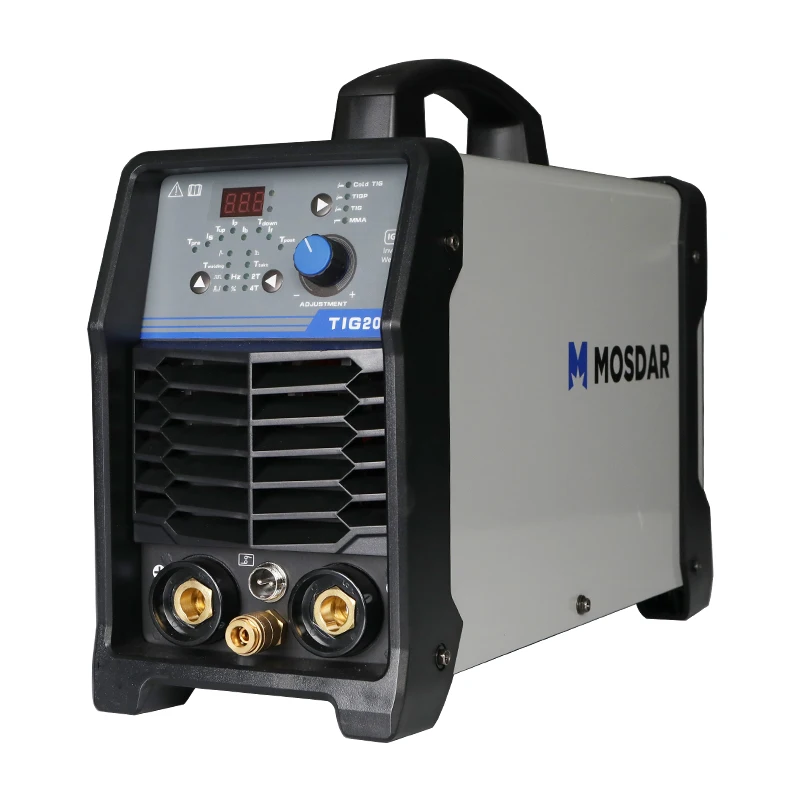 

MOSDAR TIG200P Inverter Welder Multi Function MMA TIG Pulse Cold TIG 200 Amp Portable ARC WELDING MACHINE