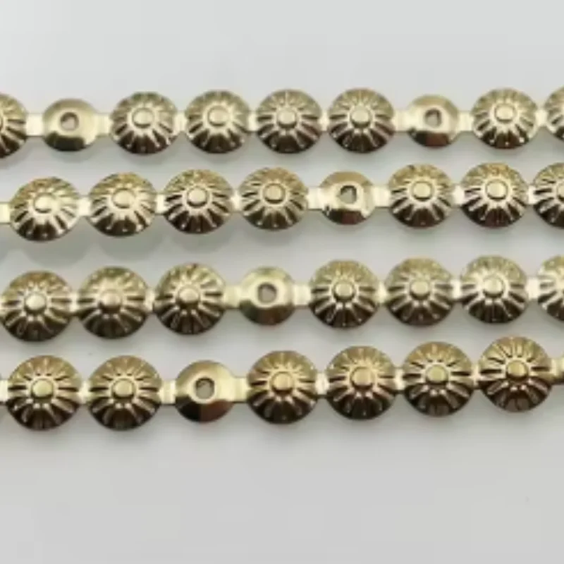 9.5 11MM Upholstery Furniture Sofa Chair Tacks Tapes Strips Bronze Silver Decoration Upholstery Sofa Nails Tapes 2 Meters