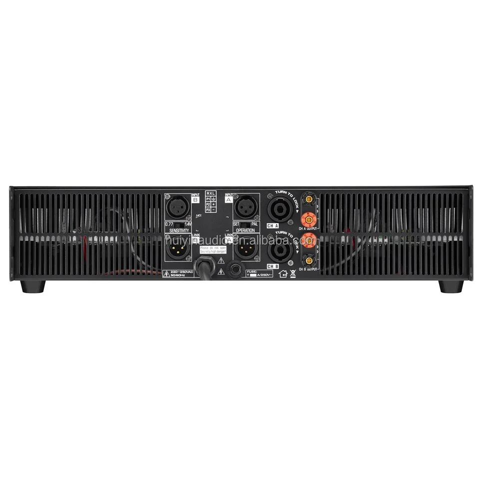 MD Series 2 Channel Amplifiers High Power Stereo 8Ohm 2 X 1800W 1600W 1200W Power Amplifier for Professional Audio Sound System 2