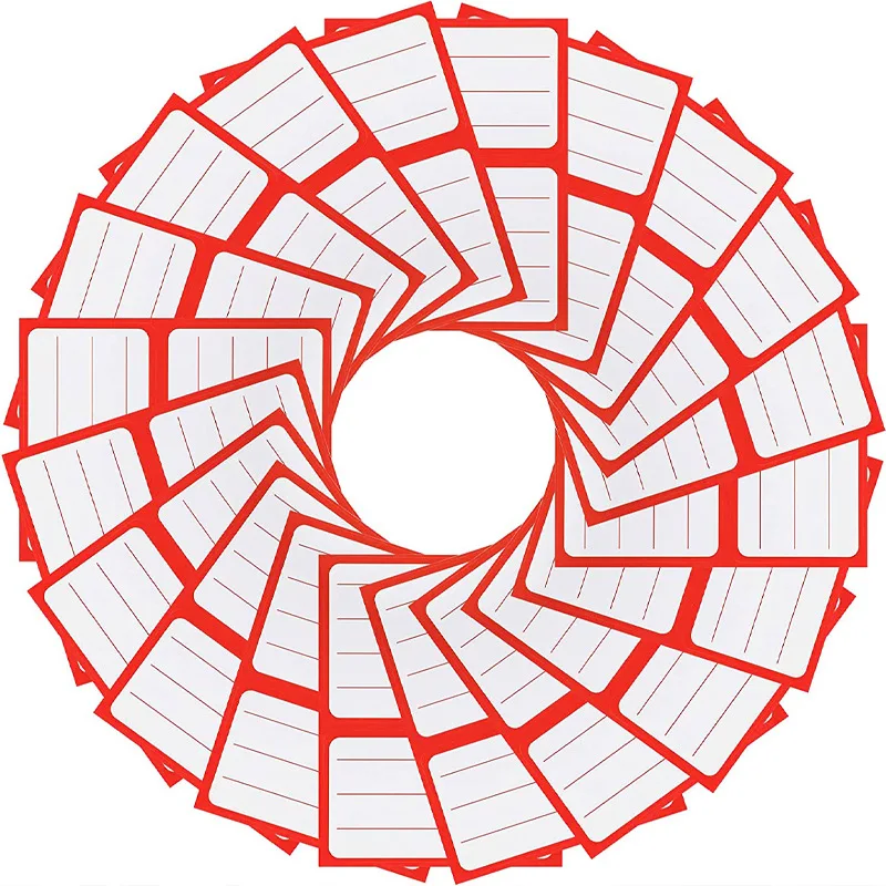 50Pcs Universal Address Mailing Label Sticker Self-adhesive Handwritten Stickers for Mailing Box Envelopes and Shipping Labels