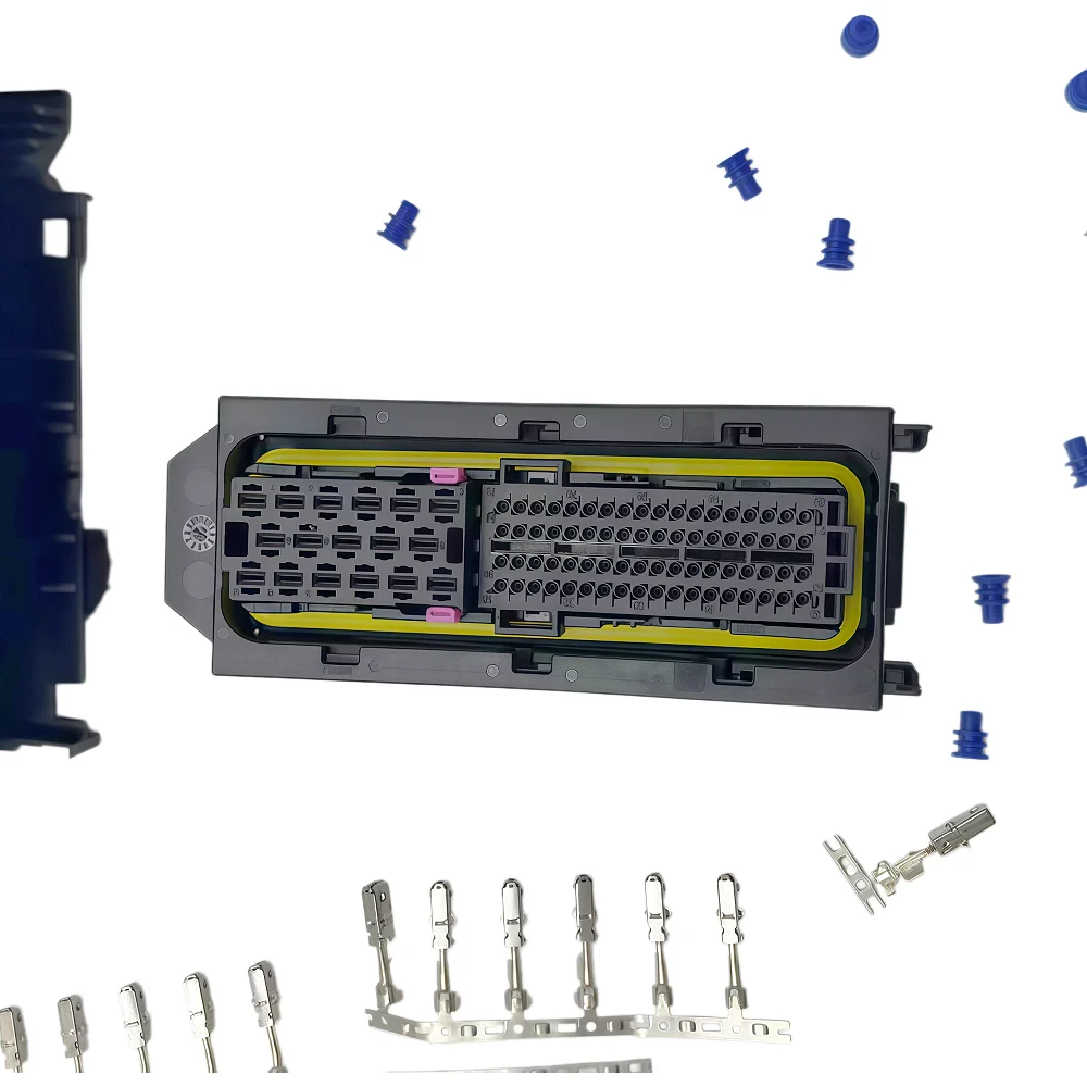 Hochwertige EDC7 Common-Rail-ECU-Buchse, 89-poliger Leiterplattenstecker, Stecker, geeignet für Kfz-Injektormodule. – Detail 10