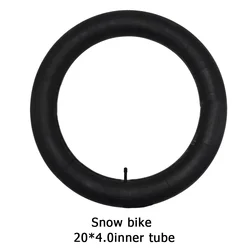 Bike Inner Tube 20×4.0 Inch Wided Rubber Spare Inner Tube For Snowmobiles Bicycles Replacement Inner Tube Cycling Accessories