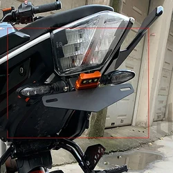 For DUEK 125 250 390 RC390 Duke390 Duke Rear License Plate Motorcycle LED Light Tail Tidy Holder Fender Eliminator Tail Bracket