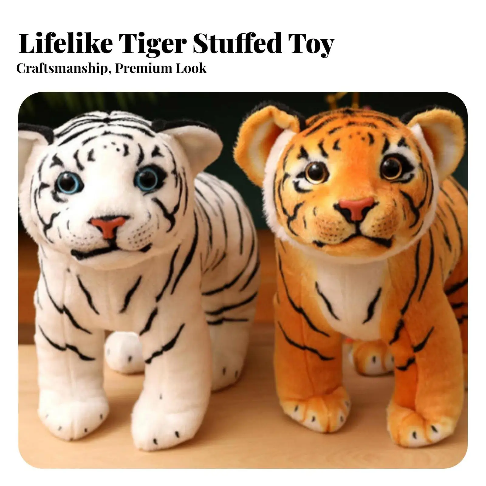 Stuffed Stuffed Toy Great Gift Idea Tiger Soft Toy Doll Cute Home Decor