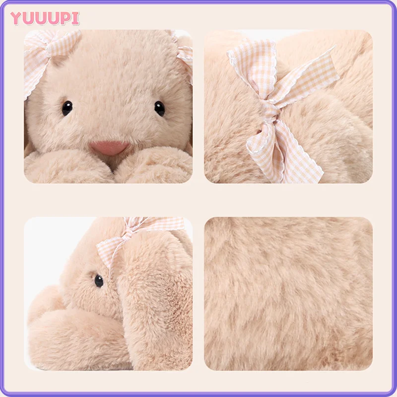 35CM Kawaii Lop Jimny Rabbit Plush Doll Long Ears Looper Pillow Healing Rabbit Toys for Girls Birthday Gifts Back to School Gift
