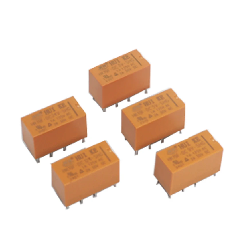 【10-2PCS】Coil DPDT 8 Pin 2NO 2NC Mini Power Relays PCB Type HUI KE HK19F HK19F-DC5V-SHG HK19F-DC12V-SHG HK19F-DC24V-SHG