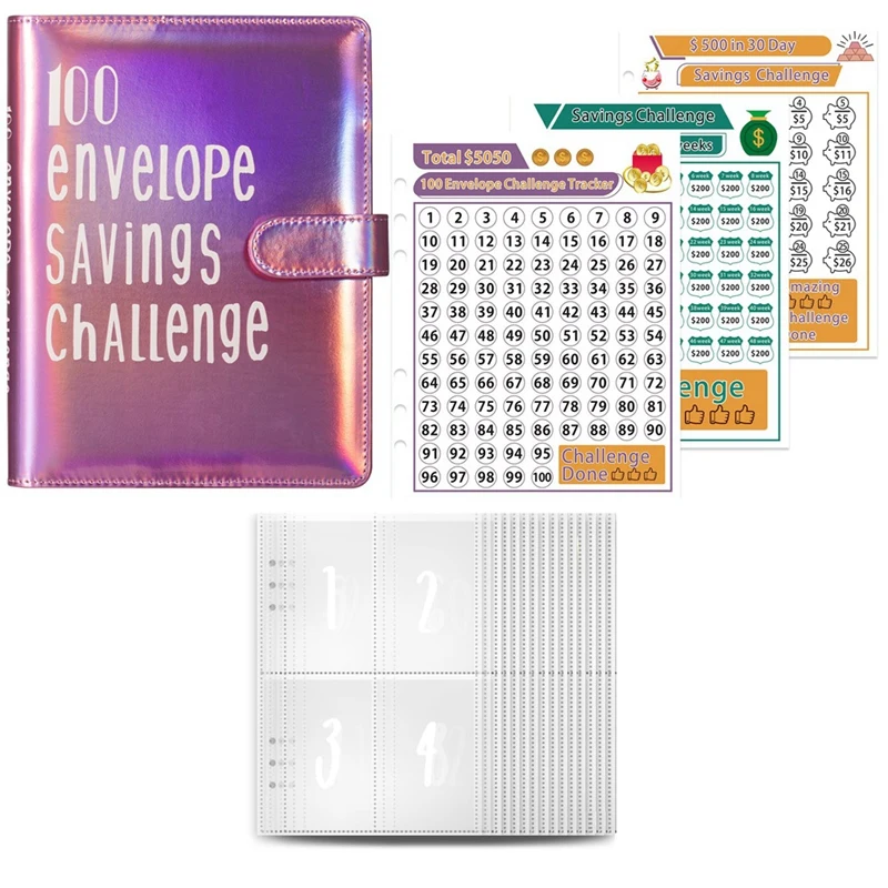 

ADP-Join the 52-Week 100 Envelope Savings Challenge Fun Path to Save 5,050 in One Year with Our Budget Binder F