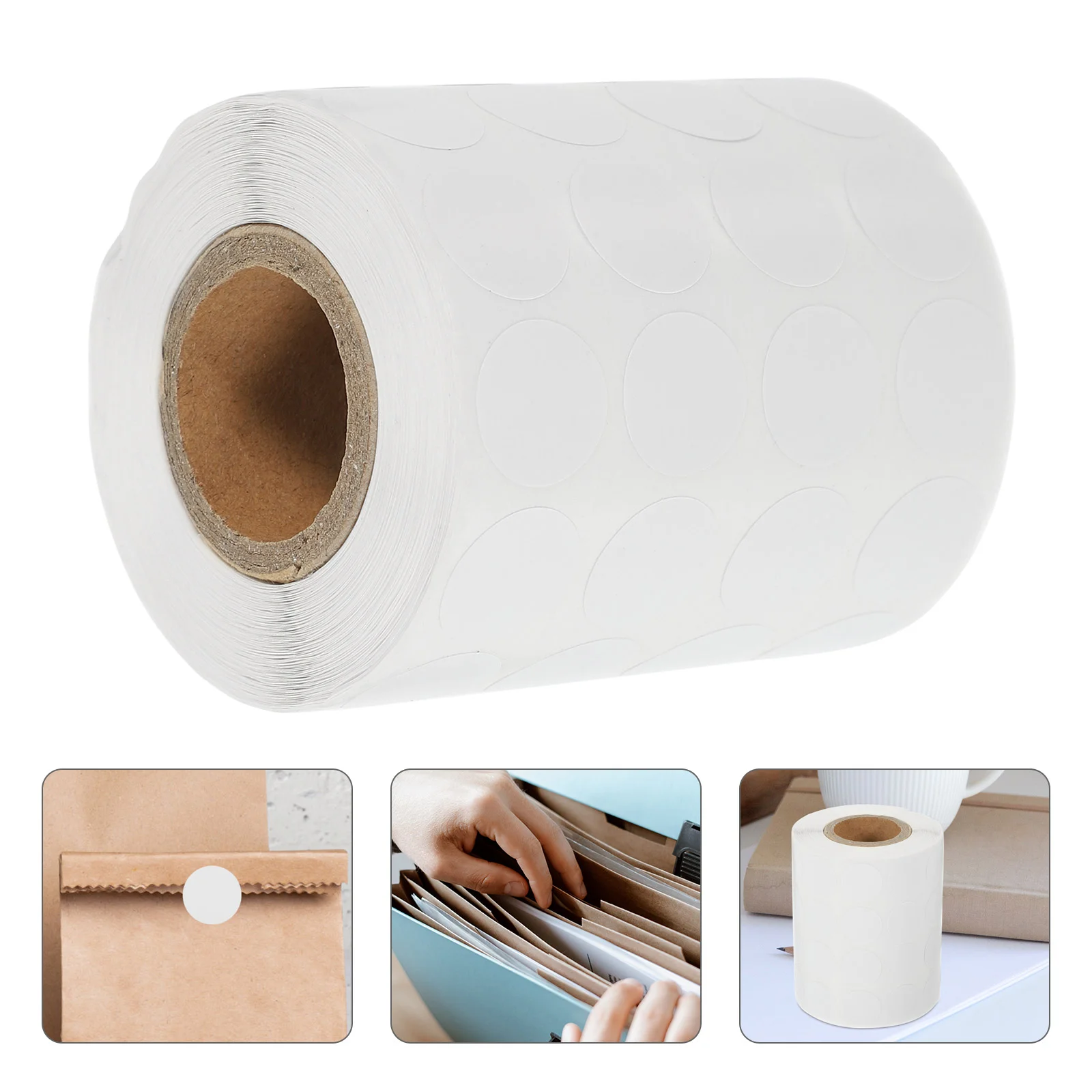 3000 Pcs Round Label Dot Sticker Clothing DIY Coded Stickers Circle The Labels Paper Adhesive Dots