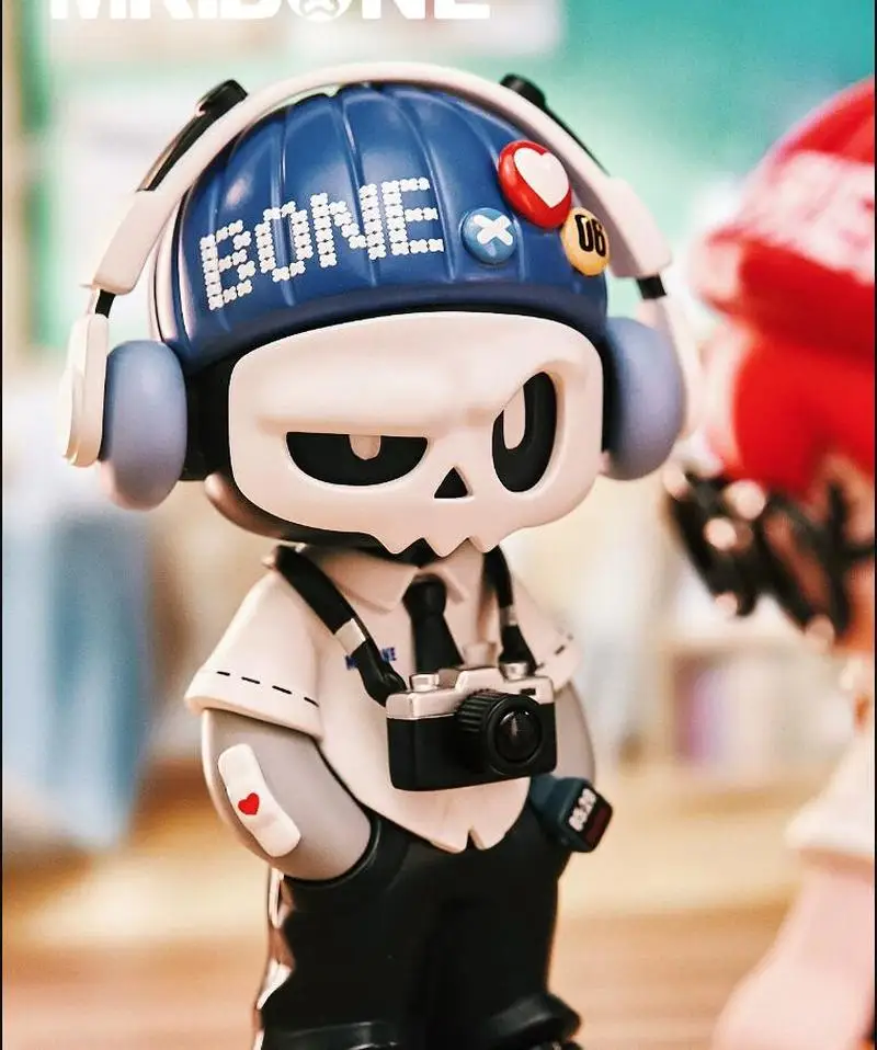 New Mr Bone Collectible Action Figure First Love Limited Edition Large Size Figurine Desktop Display Home Decor  Doll view 6