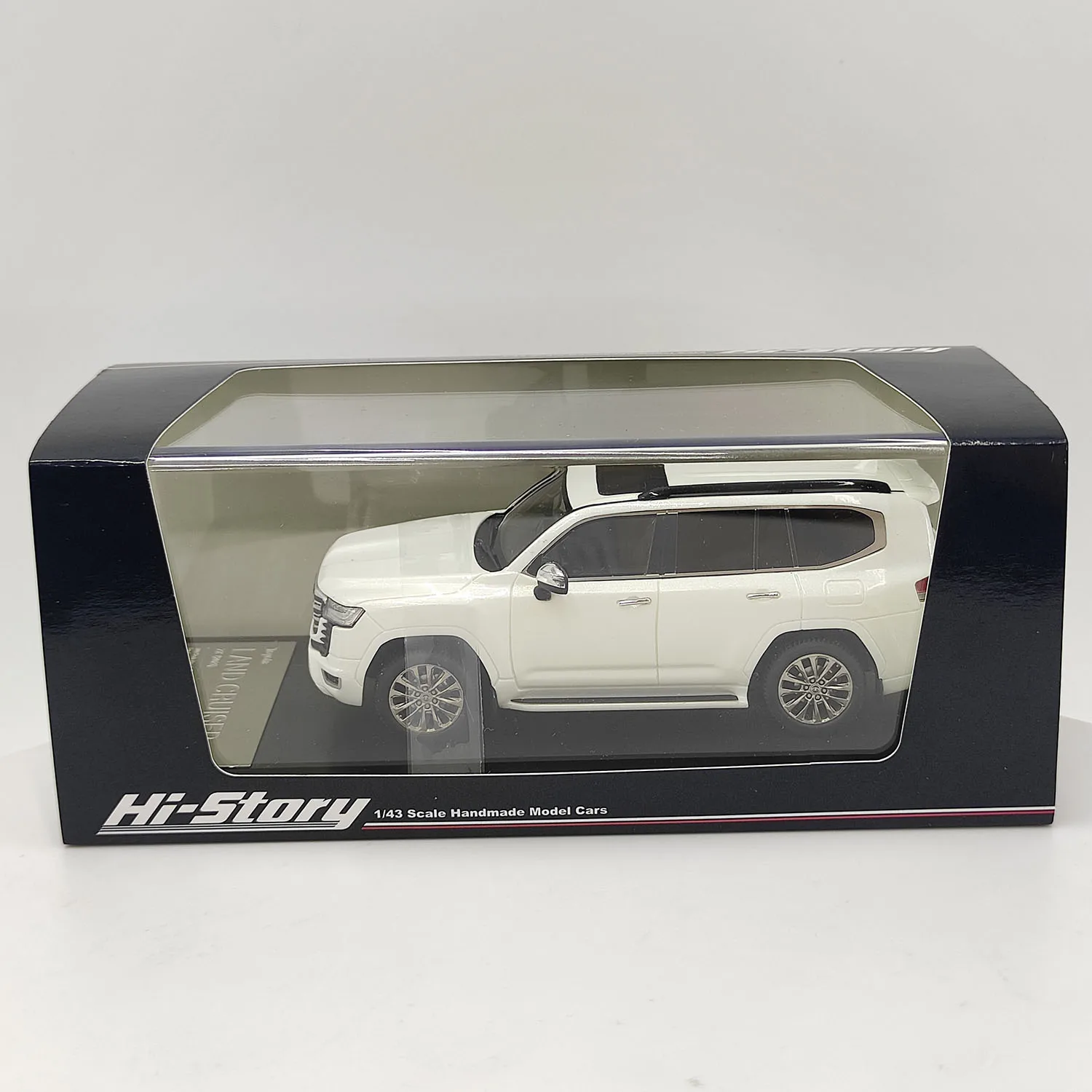 Hi-Story 1:43 Toyota LAND CRUISER GR Sport 2021 Model Samochodu z Żywicy Kolekcjonerski Zabawka Prezent Pamiątka Ozdoba Dekoracyjna