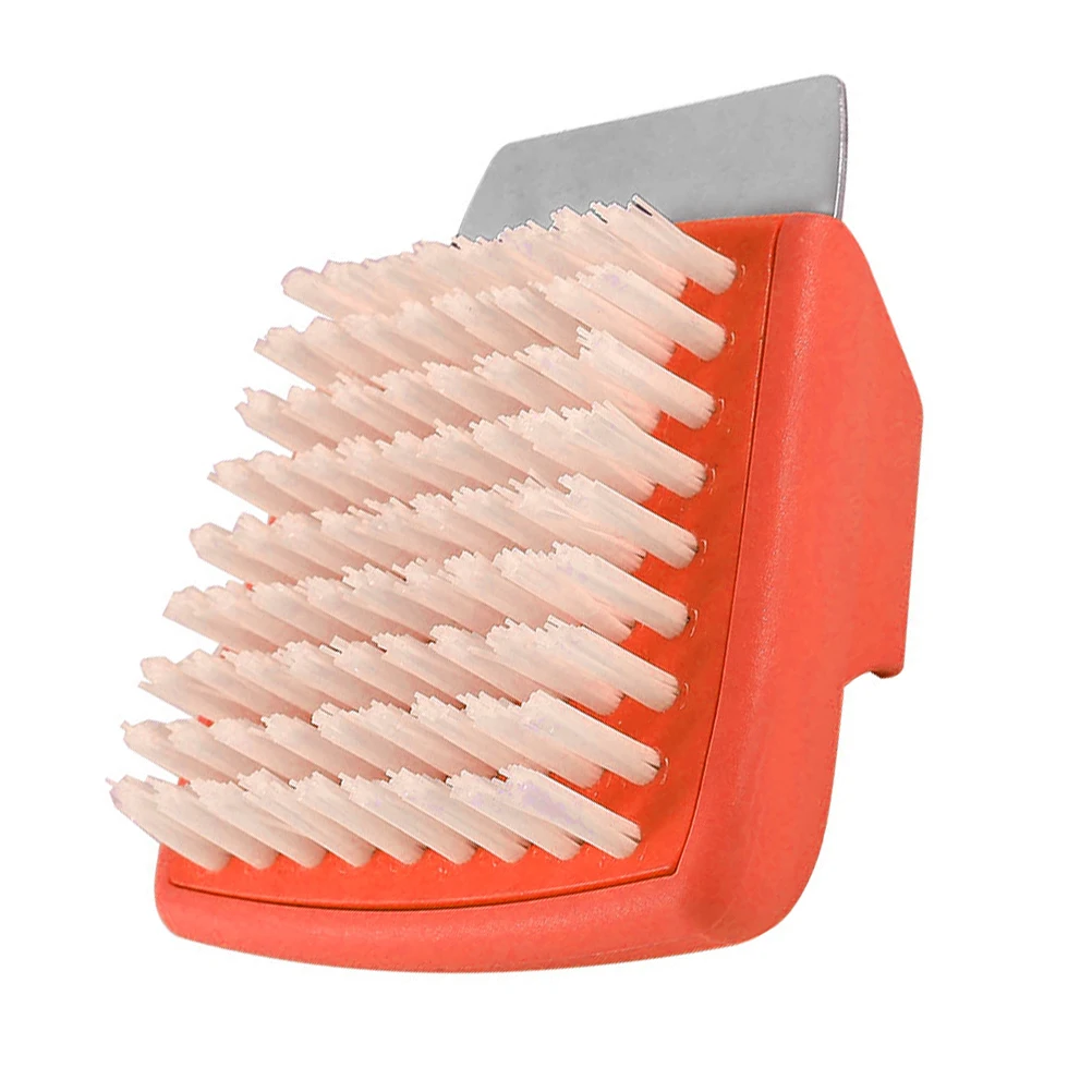 

Stainless Steel BBQ Cleaning Brush Compact Lightweight Portable Grill Scraper Detergent Outdoor Grilling Accessory TimeSaving