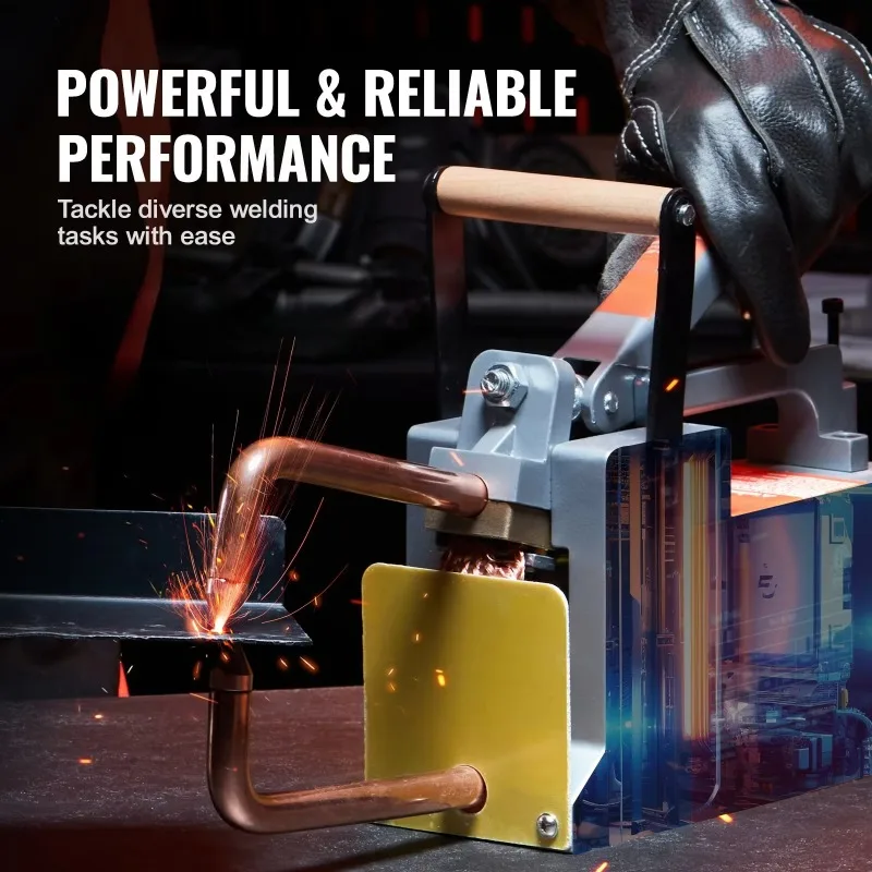 Professional Spot Welding Machine - Handheld Welding Gun Tip for Precision Spot Welding of Stainless Steel & Aluminum Sheets