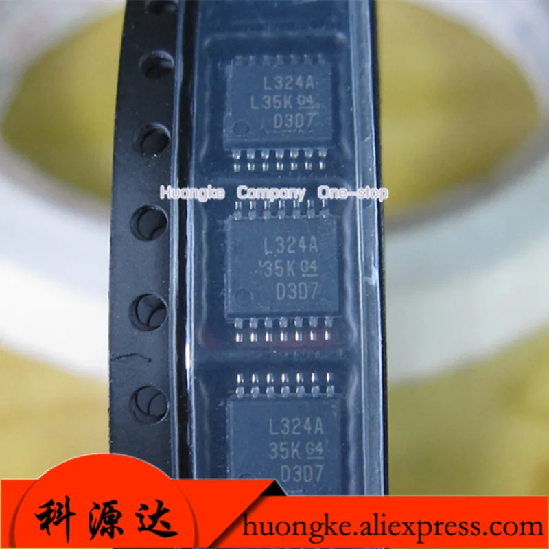 10pcs/lot LM324PWR LM324 L324 SOP14 TSSOP14  Instock