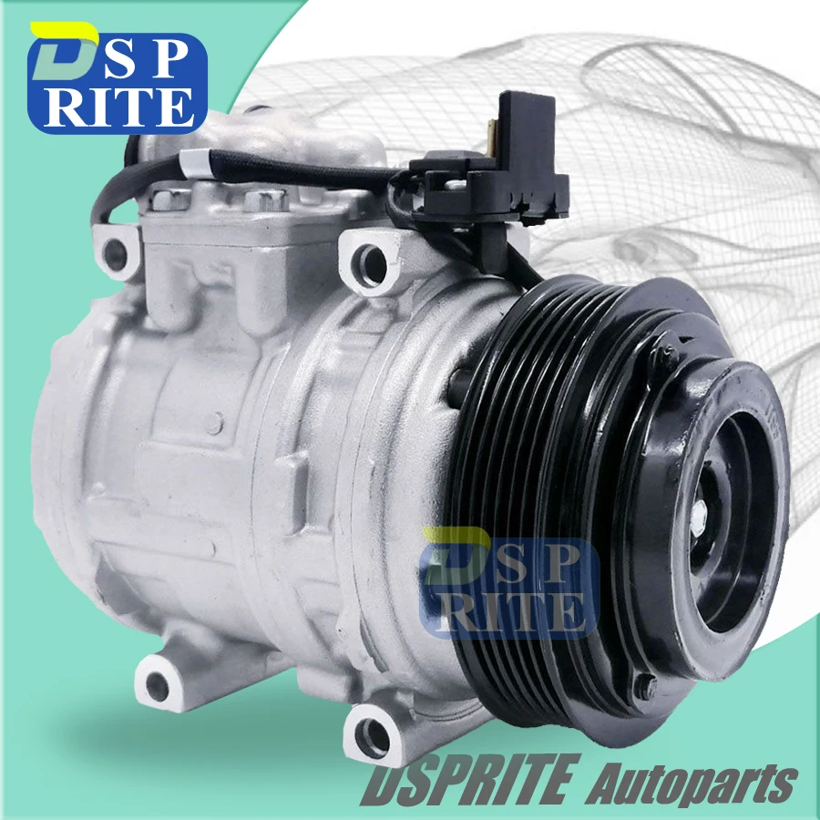 10PA15C AC Compressor For Mercedes Benz W124 W126 W201 190 0002301111 0002302411 0031317001 0002340611 0031319501 0002301211