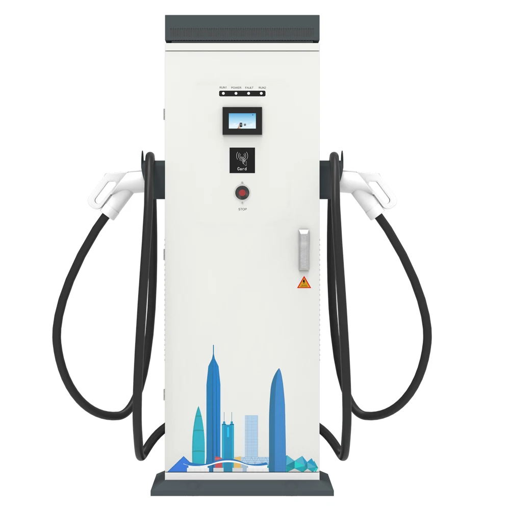 Professional Manufacture 100A Fast Car Charger DC 30Kw 40Kw EV Car Charging Station for Electric Vehicle