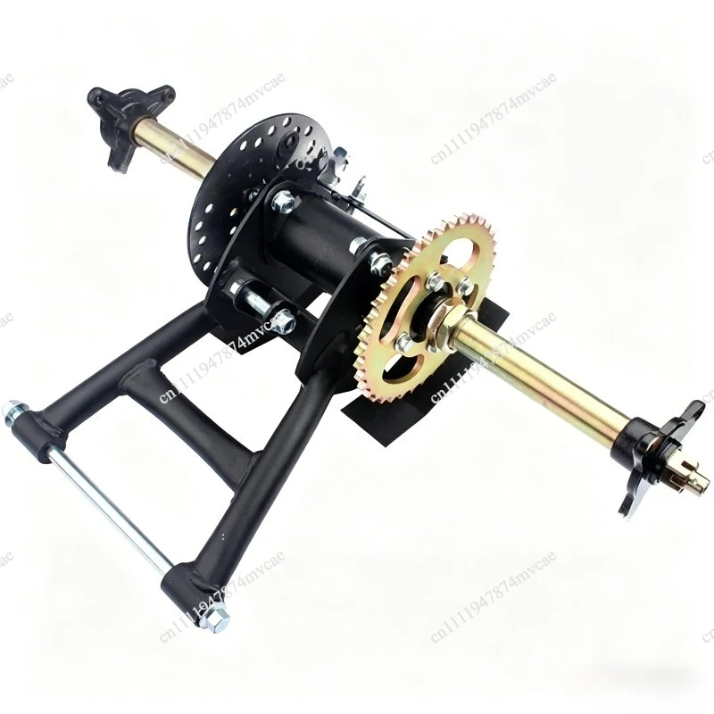 50-125CC four-wheel motorcycle beach car 6/7 inch rear axle flat fork with rocker arm sprocket disc brake disc