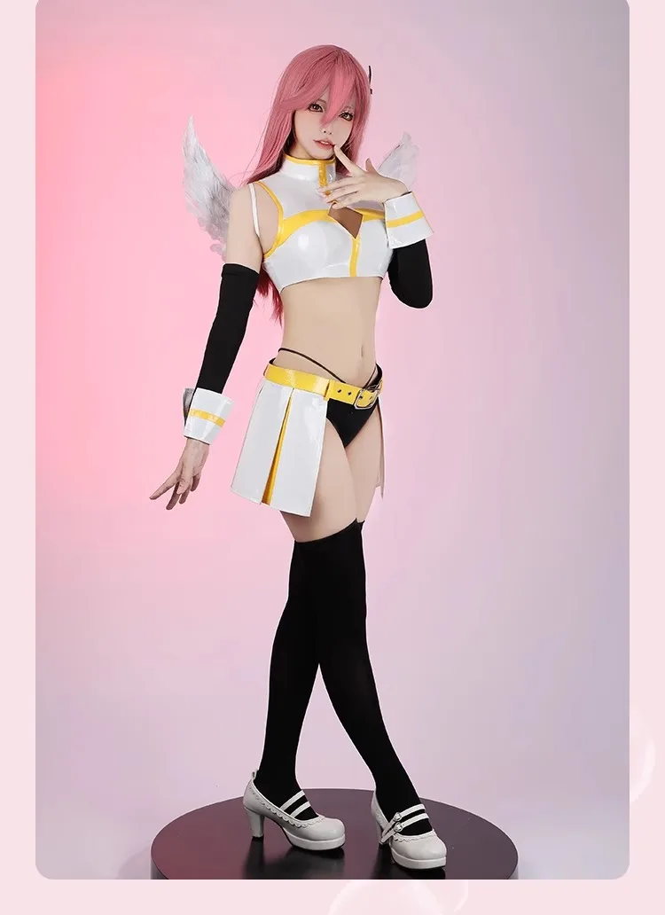 第二の次元 次元誘惑 ミリエラ リリエル リリサ 天野 ミカリ 橘 コスプレ衣装セット アニメ ハロウィン セクシー