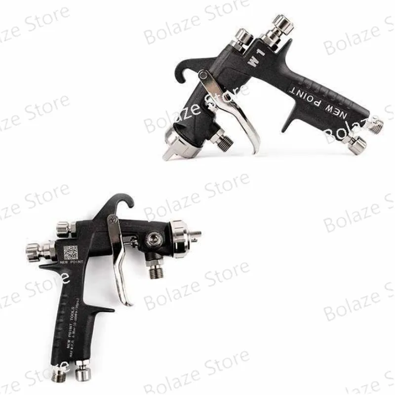 W-101 Paint Spray Gun, Car Spray Gun, High Atomization Upper and Lower Pot, Furniture W1 Pneumatic Pressure Delivery Type