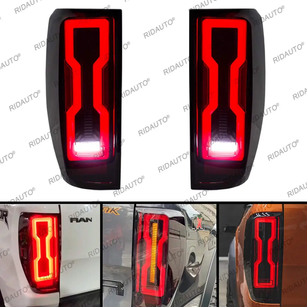 

Галогенный светодиодный задний фонарь Задний стоп-сигнал для Ford Ranger 2012 2014 2018 2021 T6 T7 T8 Обновление украшения