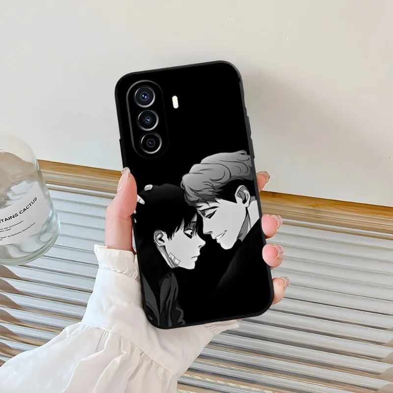 Anime Kill Stalker Phone Case For Huawei P30Pro P50 P40 P20 P10 P9 Pro Plus P8 P7 Psmart Z Nova 8 8I 8PRO 8SE Cover