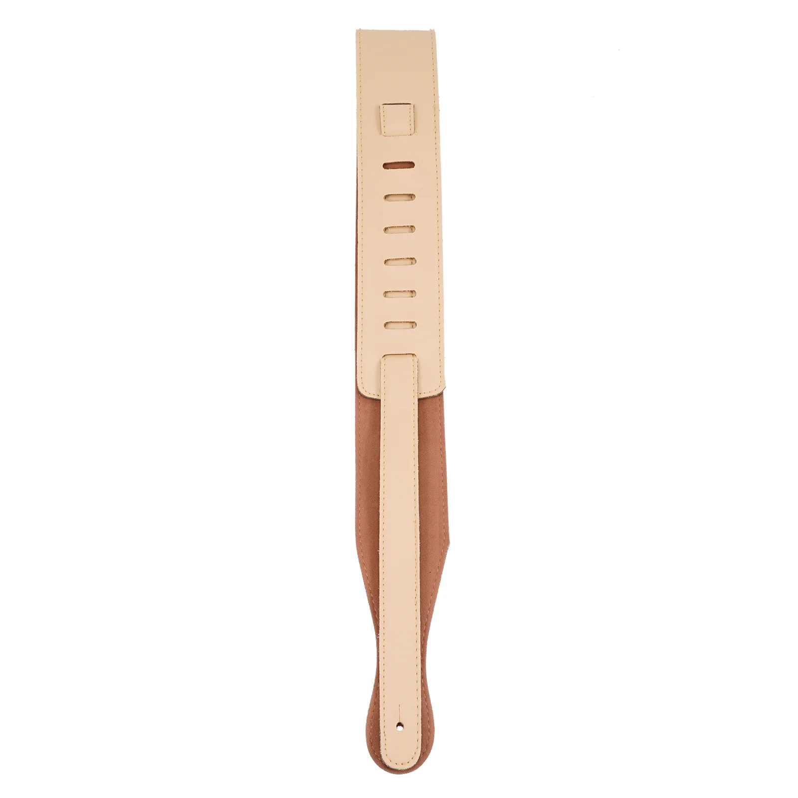 

Practical Guitar Strap Belt for Gift Accessory Replacement Crafting Pu Wood Shoulder Labor-saving