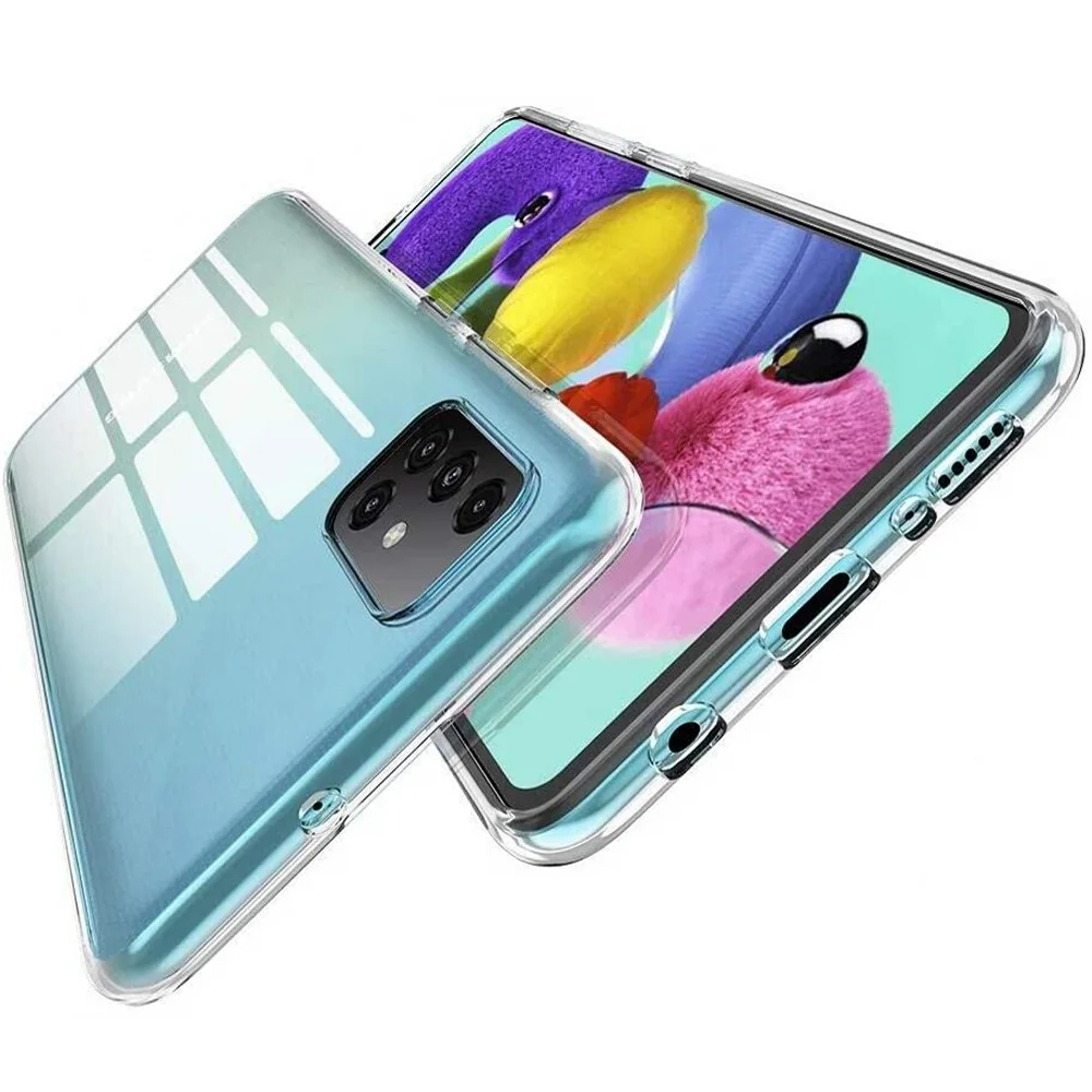 Ultradünne, klare Hülle für Samsung Galaxy A31 A41 A51 A71 A81 A11 A21S A22 A32 A42 A52 A72 A13 A23 A33 A53 A73 4G 5G – Detail 4