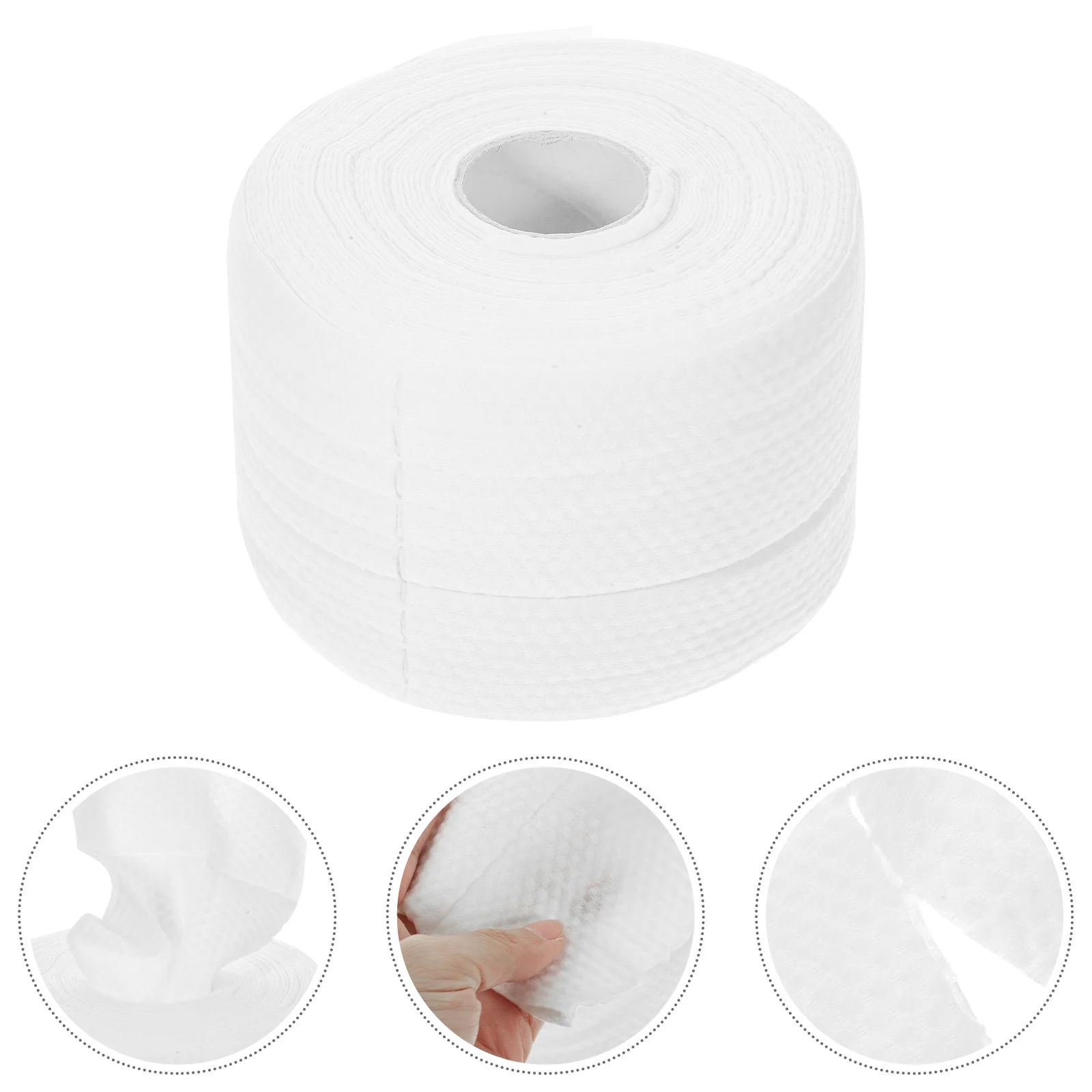 60Pcs Cotton Face Towel Disposable Facial Cleansing Makeup Remover Soft Pure Cotton Face Cleaner Skin Care Tool