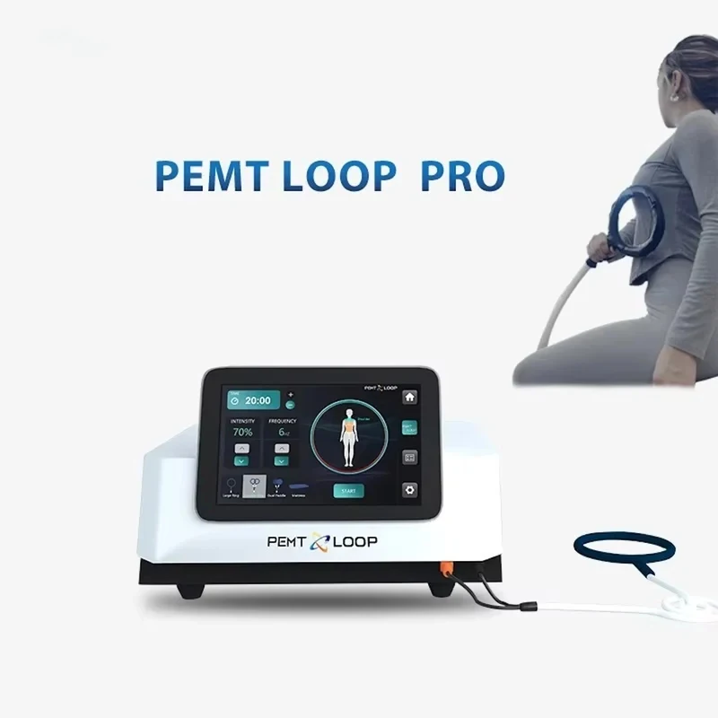 PMST Loop Magneto Therapy PEMF Magnetic Wave Physiotherapy for Back Neck Knee Pain Relief Physical Massage Machine