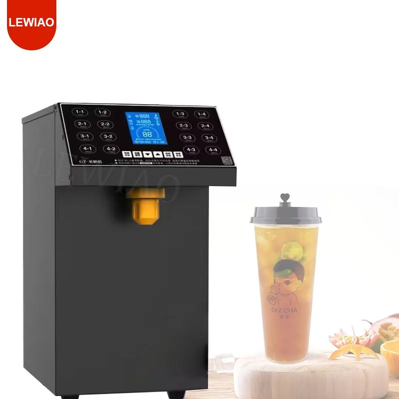 

Quantitative Fructose Filling Machine Bubble Milk Tea Shop Automatic Electric Syrup Sugar Dispenser Levulose Quantifier