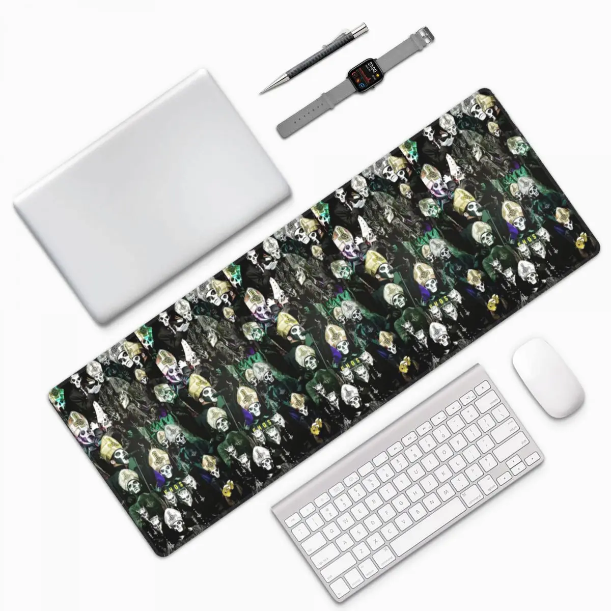Ghost B.C. Band Large Mouse Pad Computer Keyboard Mouse Mat Gaming PC Laptop Desk Mat Office Accessories Table Mats