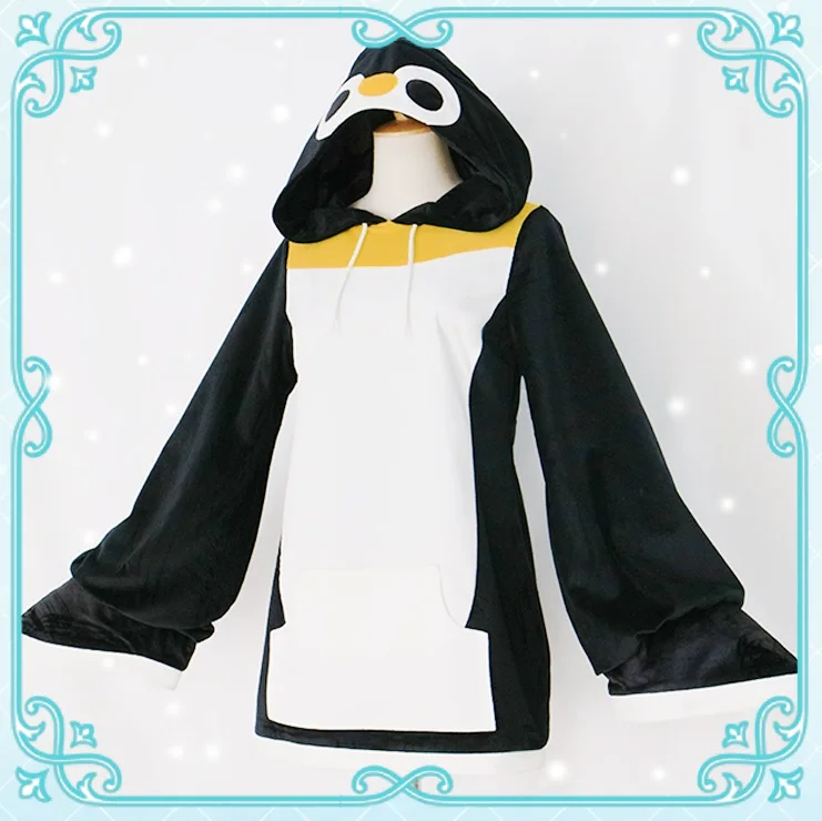 COWOWO Anime! Re:Life In A Different World From Zero Ram Rem Penguin Suit Lovely Dress Cosplay Costume Halloween Party Outfit